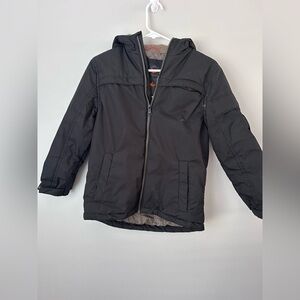 Hawke & Co Charcoal Kids Puffer Coat